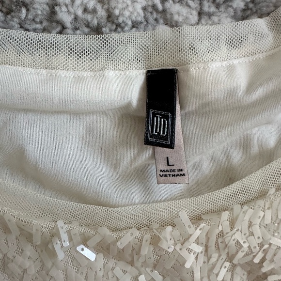 lTD cream top size L - Picture 3 of 3